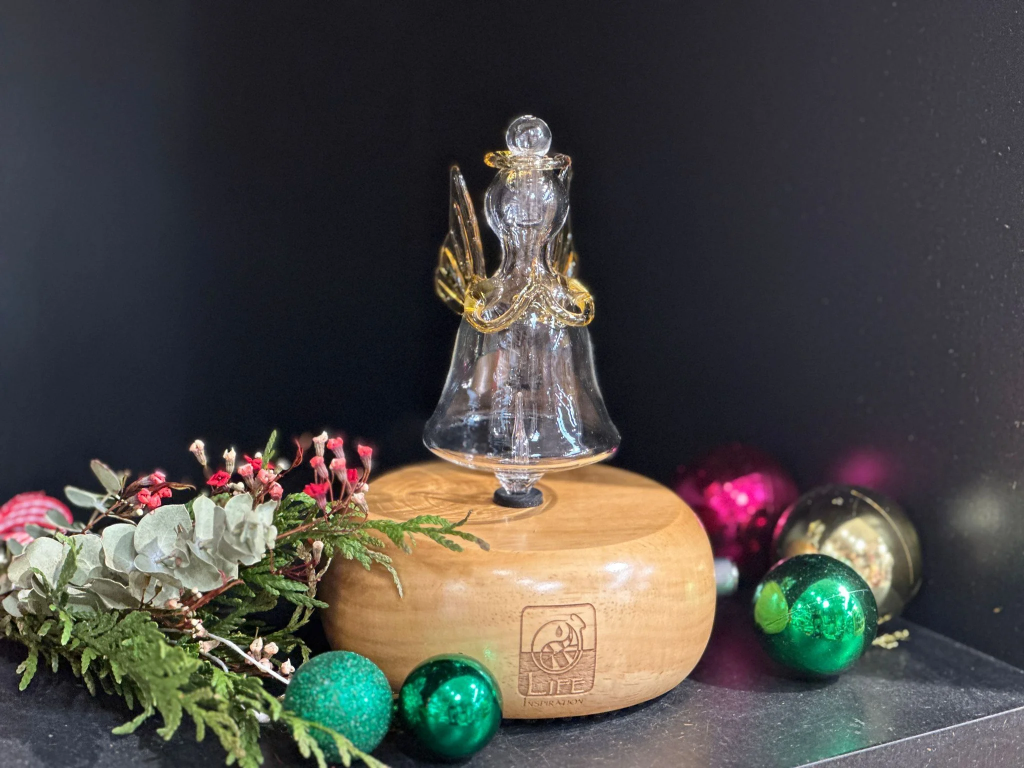 Aroma Diffuser (wooden base - angel)